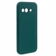 Силиконовый чехол для Google Pixel 9a (с микрофиброй внутри) Темно-зелёный - изображение 2