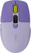 Миша Canyon MW-26 LCD Silent Wireless/Bluetooth Violet (CNS-CMSW26V) - зображення 1