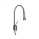 Смеситель для раковины Qtap Virgo QTVIR1066103K Gunmetal Black PVD с поворотным изливом - изображение 2