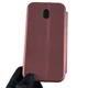 Чохол-книжка для Samsung Galaxy J5 2017 (SM-J530H) з підставкою бордова - зображення 3