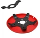 Диск насадка для мотокоси розпушувач грунта та прополки 140мм 5 зубів - зображення 2