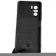 Чехол для Xiaomi Poco F3 бронированный с кольцом-держателем подставкой со шторкой чёрный - изображение 4