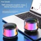 Портативная мини Bluetooth колонка S300 с TWS, звуком 360° и RGB подсветкой - изображение 8