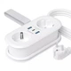 Мережевий фільтр (подовжувач) Proove Supercoil 20W (2 розетки + 2 USB + Type-C) 1,5м (PSPS25002102) - зображення 1