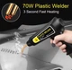 Паяльник для ремонту пластику Plastic Welder 70W зі скобами 200 штук 4*50 - изображение 8