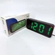Часы настольные DT-6508 с будильником и USB зарядкой с зеленой подсветкой, лед часы настольные - изображение 1