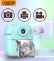 Детский фотоаппарат камера Мгновенной печати Kids Print Camera Голубой (HPS1P) - изображение 1