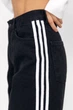 Жіночі джинси Baggy з лампасами - чорний цвет, 36р - изображение 4