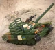 Конструктор детский Танк "ВСУ" военный игровой с защитной решеткой на башне на 422 детали - изображение 2