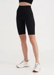 Велосипедки женские бесшовные в рубчик с пуш-ап TRACKS RIB SHAPE 18869 L-XL черные - изображение 1