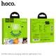 Кабель Hoco Lightning Silicone X21 Plus |1m, 2.4A| black-white - зображення 8