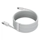 Кабель Baseus Type-C Simple Wisdom Data Cable Kit |1.5m, 5A| (2PCS-Set) (TZCATZJ-02) - зображення 2