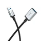Кабель HOCO USB male to USB female USB3. 0 excellent speed extension cable US10 |0.5m, 5Gbps, OTG| black - зображення 6