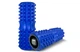 Масажний ролик EasyFit Grid Roller 33 см v.1.2 із заглушками з обох сторін (синій) - зображення 3