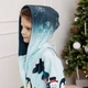 Халат детский из плюшевого велюра Christmas 18197 122-128 см - изображение 2