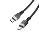 Кабель HOCO Type-C to Type-C Energy silicone charging data cable X109 |1m, 60W| - изображение 4