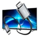 Кабель HOCO HD on-screen cable Type-C to HDTV UA27 |4K, 2m| metal-grey - зображення 5