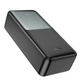 УМБ HOCO Sirui fully compatible power bank J136B 30000mAh |2USB/1Type-C/Lightning, 22.5W/3A, PD/QC| Black - зображення 2