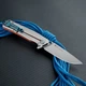 Нож складной туристический Ruike P801-J, (8.6 см) 14C28N / G10 оранжевый - изображение 16