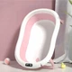Детская ванночка складная с подушкой, термометром Hanert KinderBad Pink - изображение 2
