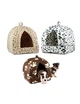 Домик для животных Pet Hut мягкий для собак и котов 40х35х35 см с флисовой подушкой для комфортного отдыха и путешествий - изображение 6