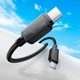 Кабель Hoco Type-C to Type-C Beneficio charging data cable X113 |1m, 60W/3A| black - зображення 4
