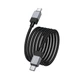 Кабель HOCO X110 Honorific charging data cable Type-C to Type-C 60W 3A 1m Black - зображення 3