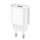 Адаптер мережевий HOCO Fighter single port charger C109A |1USB, 18W/3A, QC| White - изображение 1