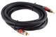 Цифровий аудіокабель RCA стерео RCA-RCA коаксіальний кабель 3м - изображение 1