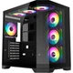 Корпус GameMax HYPE-A Tempered Glass без БП Black (HYPE-A Black) - зображення 1