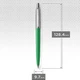 Ручка шариковая Parker JOTTER Originals Green CT BP в Eco упаковке 15 232e - изображение 4