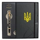 Набор Parker IM UKRAINE Black GT BP Трезубец (шариковая ручка + блокнот Parker) - изображение 2