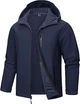 Куртка Softshell чоловіча демісезонна синя XL - зображення 1
