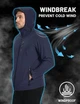 Куртка Softshell чоловіча демісезонна синя XL - зображення 4