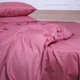 Простынь на резинке MirSon Mikrosatin Premium №17-1608 Heather Rose 180x200x25 см (2200006412021) - изображение 2