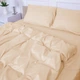 Простынь на резинке MirSon №12-0712 Vanila Mikrosatin Premium 200x220 - высота 25 см (2200006410713) - изображение 5
