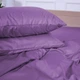 Простынь MirSon Mikrosatin Premium №16-3310 Lavander Herb однотонная 200x220 см (2200007232703) - изображение 7