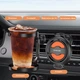 Держатель для стакана Подстаканник в авто Cup Holder S128 Раскладной На вентиляционный дефлектор Orange - изображение 7