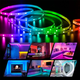 Светодиодная LED лента RGB 5050 5 метров с блоком питания и пультом ДУ - изображение 2