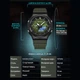 Наручний годинник Sanda 3167 Army Green - изображение 2