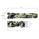 Ремінець для годинника Skmei 1155/1155BCMGR Camo Green - изображение 3