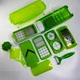 Овочерізка з неіржавкої сталі багатофункціональна Nicer Dicer GF-234 - зображення 11
