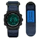 Годинник наручний Awarder 036 Compass UA Nylon Black-Blue - изображение 1