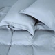 Простынь на резинке MirSon Tencel №04 Blue 90x190 см (2200009369780) - изображение 1