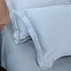 Простынь на резинке MirSon Tencel №04 Blue 90x190 см (2200009369780) - изображение 6