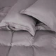 Наволочка MirSon Tencel №06 Gray 70х70 см (2200009370601) - изображение 1