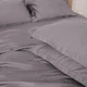 Наволочка MirSon Tencel №06 Gray 70х70 см (2200009370601) - изображение 3