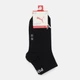 Набор женских носков коротких хлопковых Puma Unisex Quarter Plain 93858906 39/42 3 пары Черный (8720245637589) - изображение 4