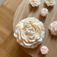 Ароматична свічка "Півонія велика", аромат - півонія & магнолія, з натурального оливкового воску, 500 г. - зображення 6