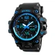 Наручний годинник Skmei 1155 Black Blue - изображение 1